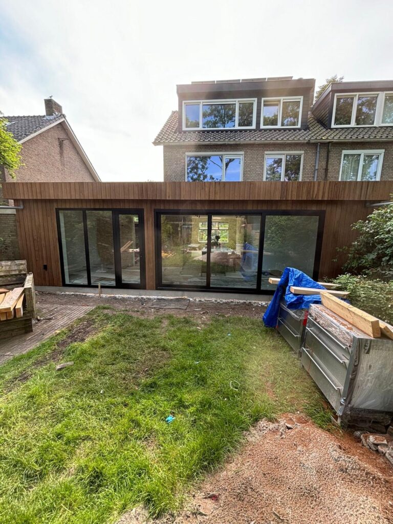 Luxe aanbouw 8 bij 3