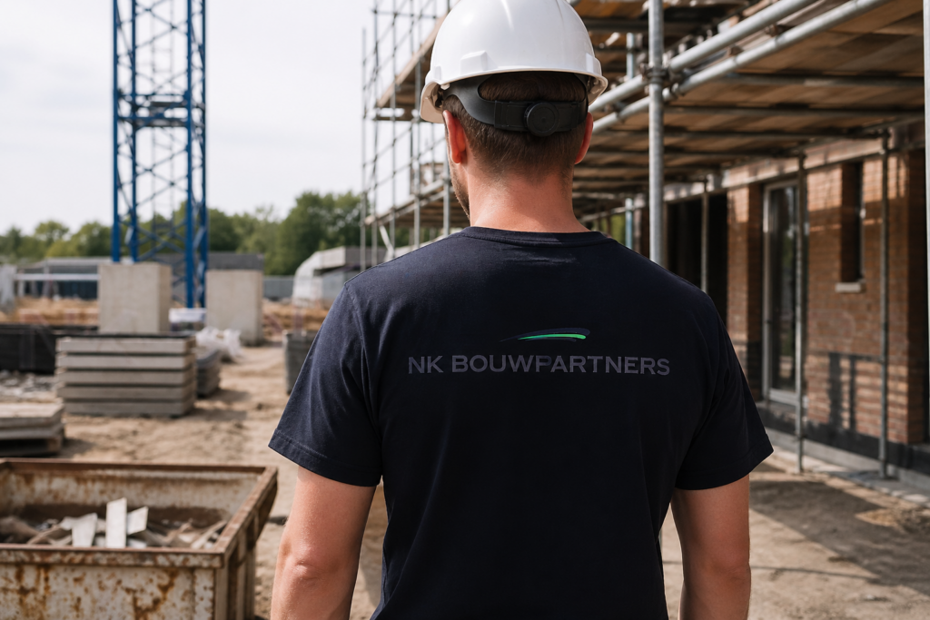 NK bouwpartners niels op locatie